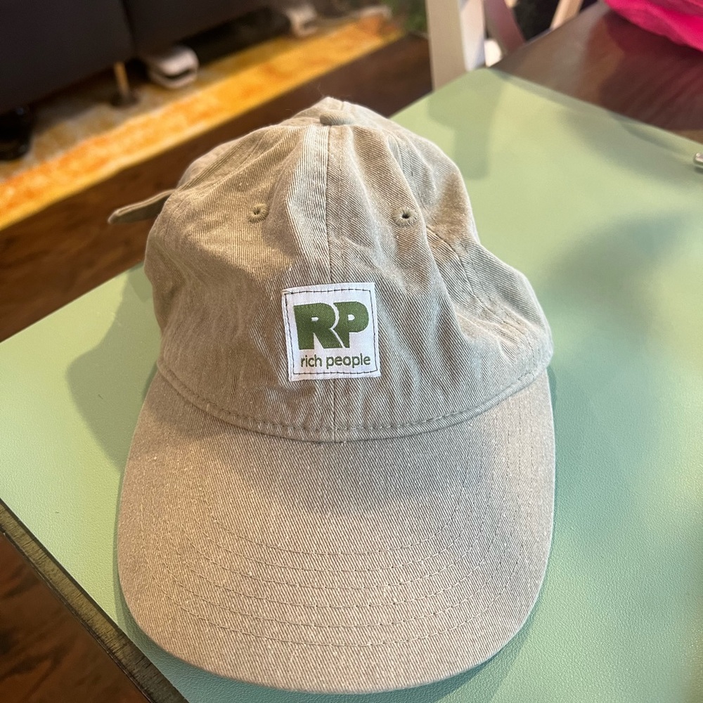 Rich People Band Baseball Dad Cap Hat Vintage Inspired